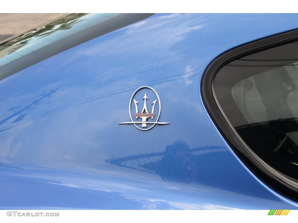 2014 GranTurismo MC Coupe - Blu Mediterraneo (Blue Metallic) / Pearl Beige photo #23