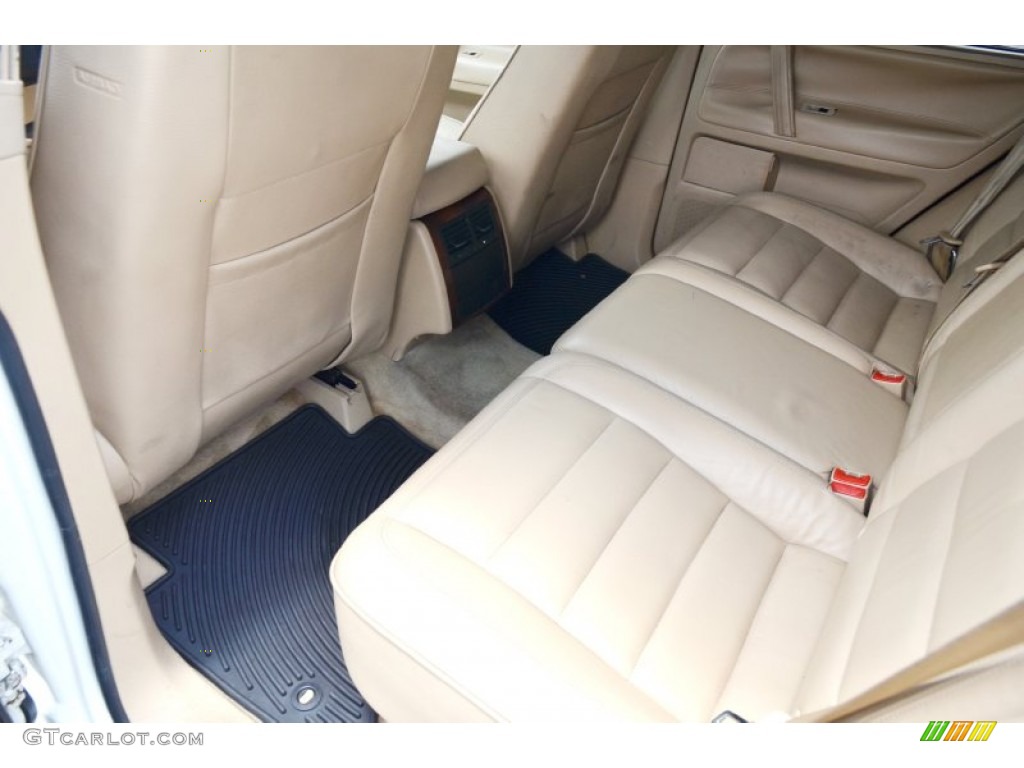Pure Beige Interior 2004 Volkswagen Touareg V6 Photo #105804687