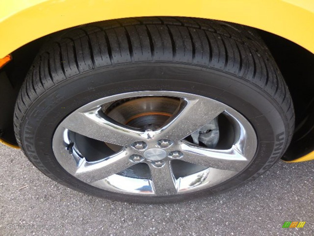2007 Solstice Roadster - Mean Yellow / Ebony photo #13