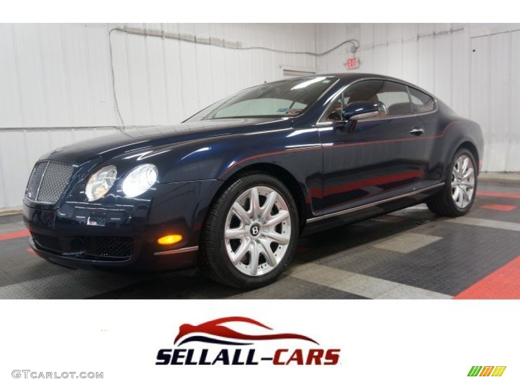 2005 Continental GT  - Dark Sapphire / Saddle photo #1