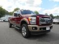 2014 Vermillion Red Ford F350 Super Duty King Ranch Crew Cab 4x4  photo #1