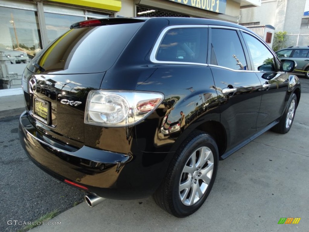2009 CX-7 Grand Touring AWD - Brilliant Black / Black photo #5
