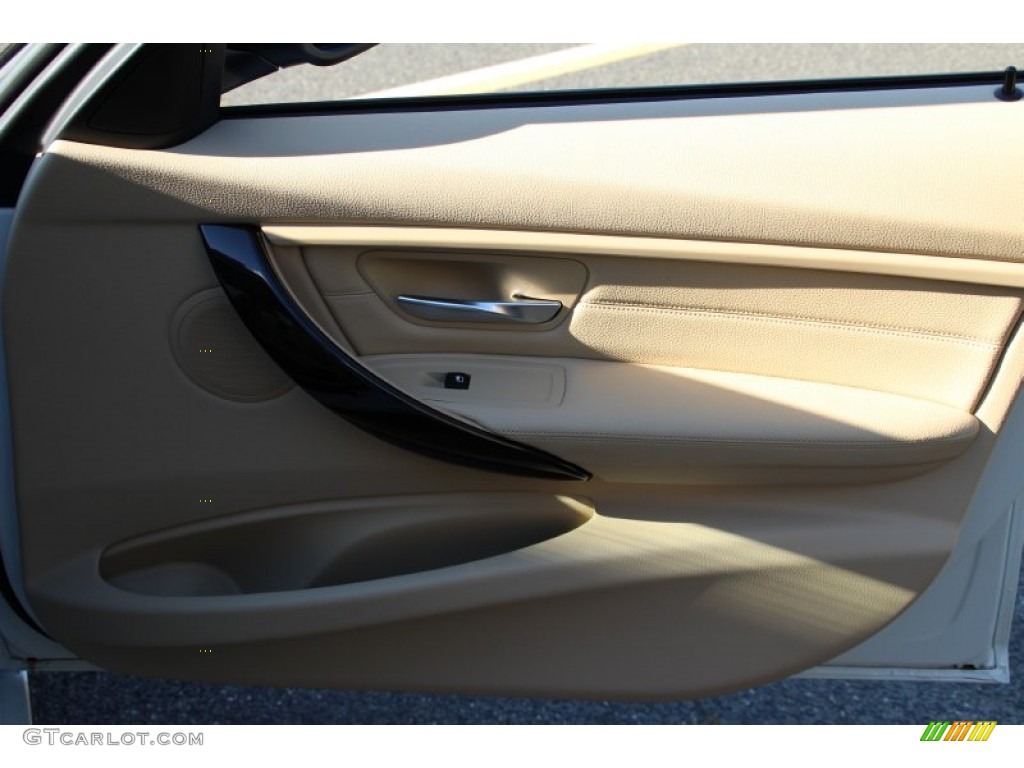 2015 3 Series 328i xDrive Sedan - Alpine White / Venetian Beige photo #26