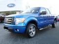 Blue Flame Metallic - F150 STX SuperCab Photo No. 6