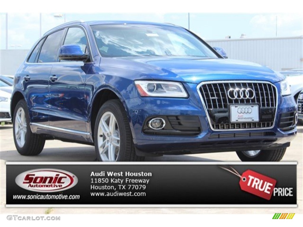 2016 Q5 2.0 TFSI Premium Plus quattro - Scuba Blue Metallic / Chestnut Brown photo #1