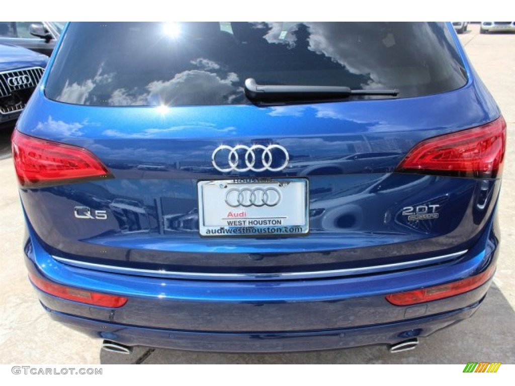 2016 Q5 2.0 TFSI Premium Plus quattro - Scuba Blue Metallic / Chestnut Brown photo #7