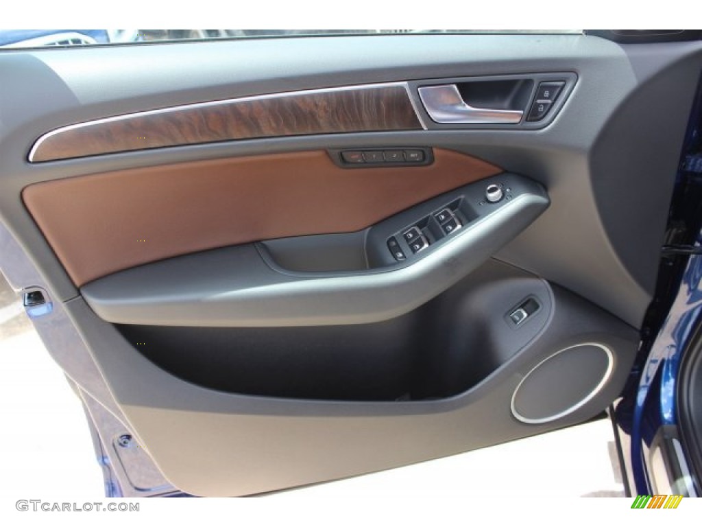 2016 Q5 2.0 TFSI Premium Plus quattro - Scuba Blue Metallic / Chestnut Brown photo #10