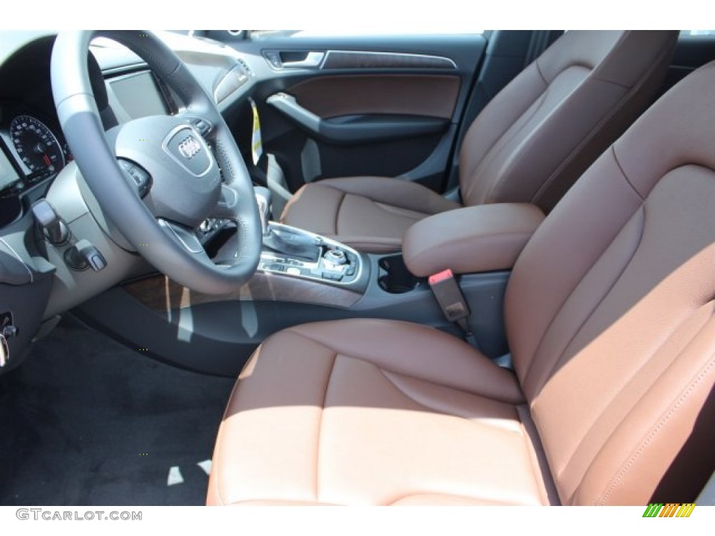 2016 Q5 2.0 TFSI Premium Plus quattro - Scuba Blue Metallic / Chestnut Brown photo #16