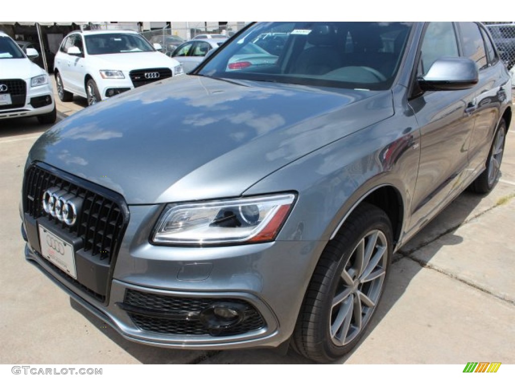 Monsoon Gray Metallic 2016 Audi Q5 3.0 TFSI Premium Plus quattro Exterior Photo #105811977