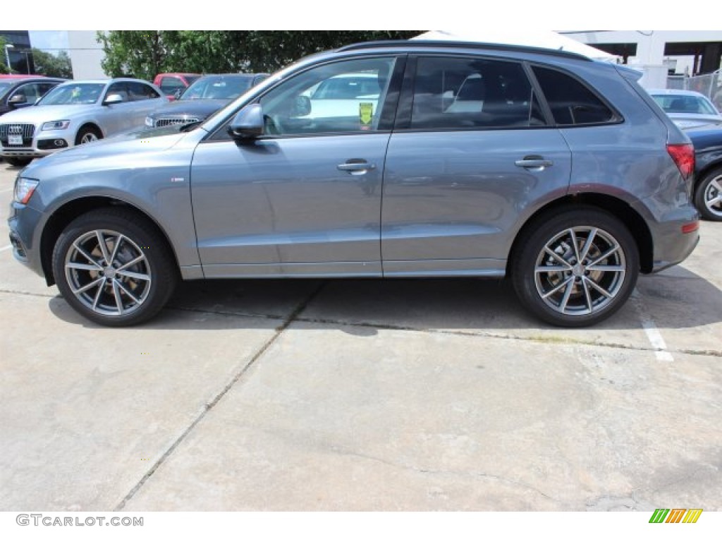 2016 Q5 3.0 TFSI Premium Plus quattro - Monsoon Gray Metallic / Black photo #5