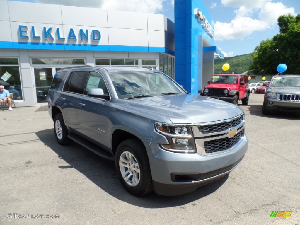 2015 Tahoe LT 4WD - Slate Gray Metallic / Jet Black/Dark Ash photo #3