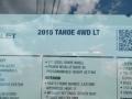 2015 Slate Gray Metallic Chevrolet Tahoe LT 4WD  photo #90
