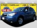 2015 Quartz Blue Pearl Subaru Forester 2.5i Premium  photo #1