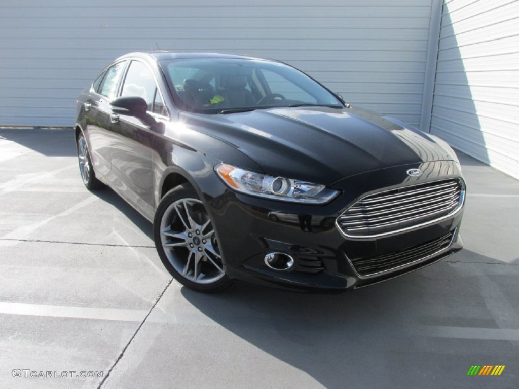 2016 Fusion Titanium - Shadow Black / Charcoal Black photo #1