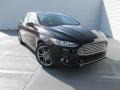 2016 Shadow Black Ford Fusion Titanium  photo #1