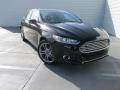 2016 Shadow Black Ford Fusion Titanium  photo #2