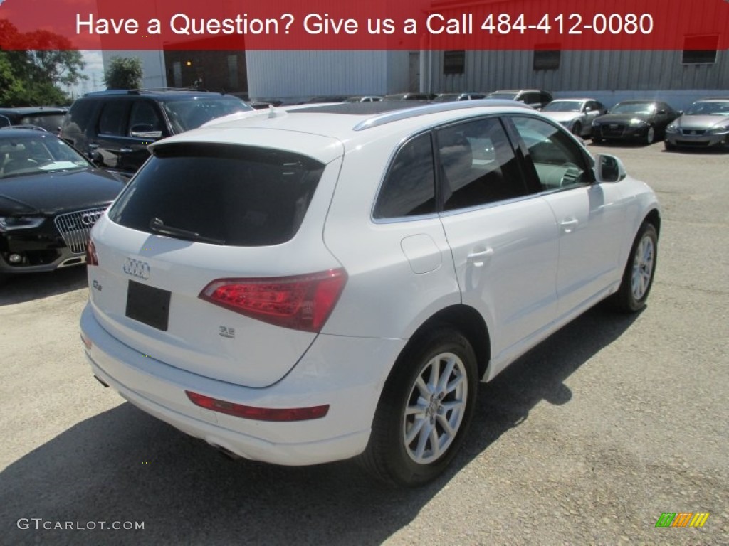 2009 Q5 3.2 Premium quattro - Ibis White / Cardamom Beige photo #3