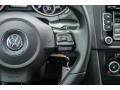 R Titan Black Leather Controls Photo for 2012 Volkswagen Golf R #105816106