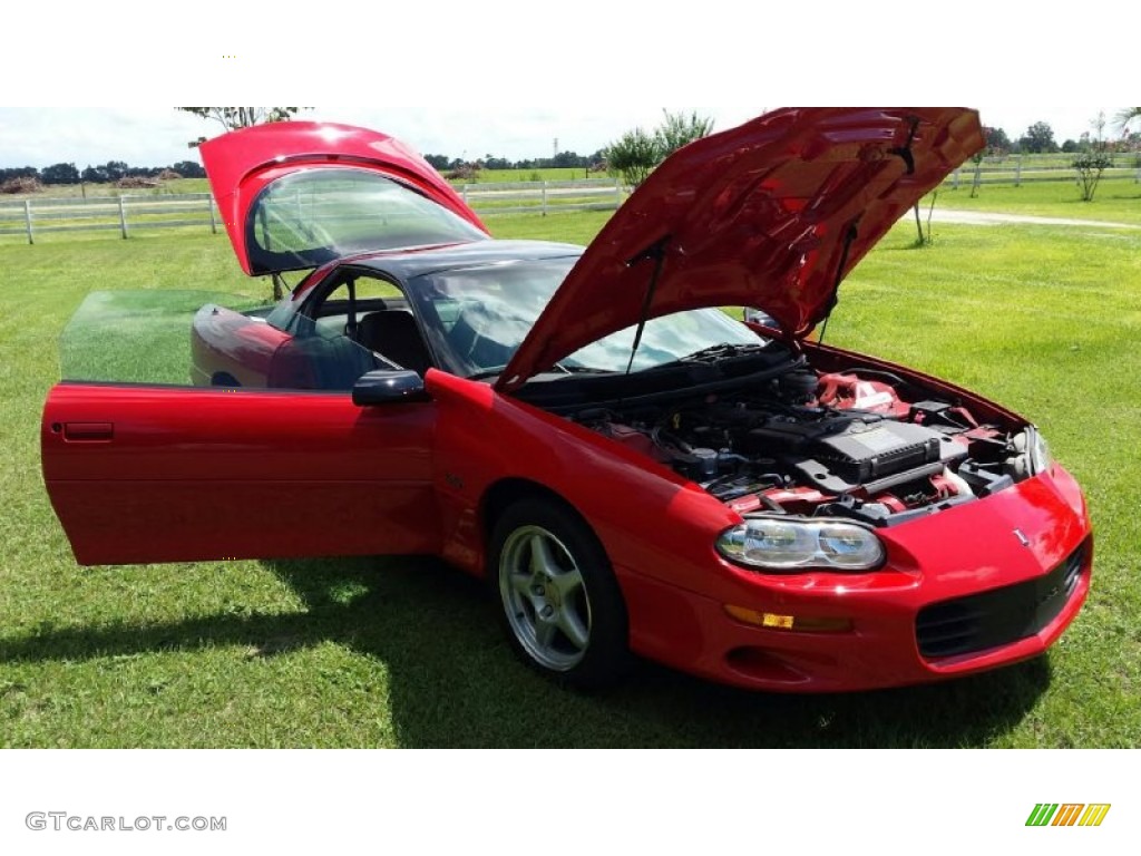 1999 Camaro Z28 SS Coupe - Bright Red / Dark Gray photo #1