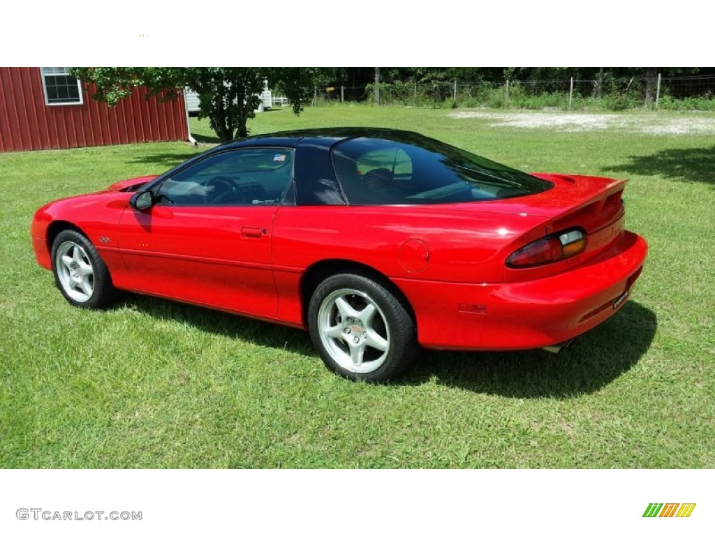 Bright Red 1999 Chevrolet Camaro Z28 SS Coupe Exterior Photo #105817364