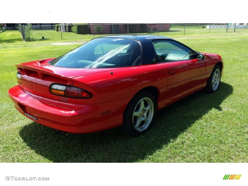 1999 Camaro Z28 SS Coupe - Bright Red / Dark Gray photo #4