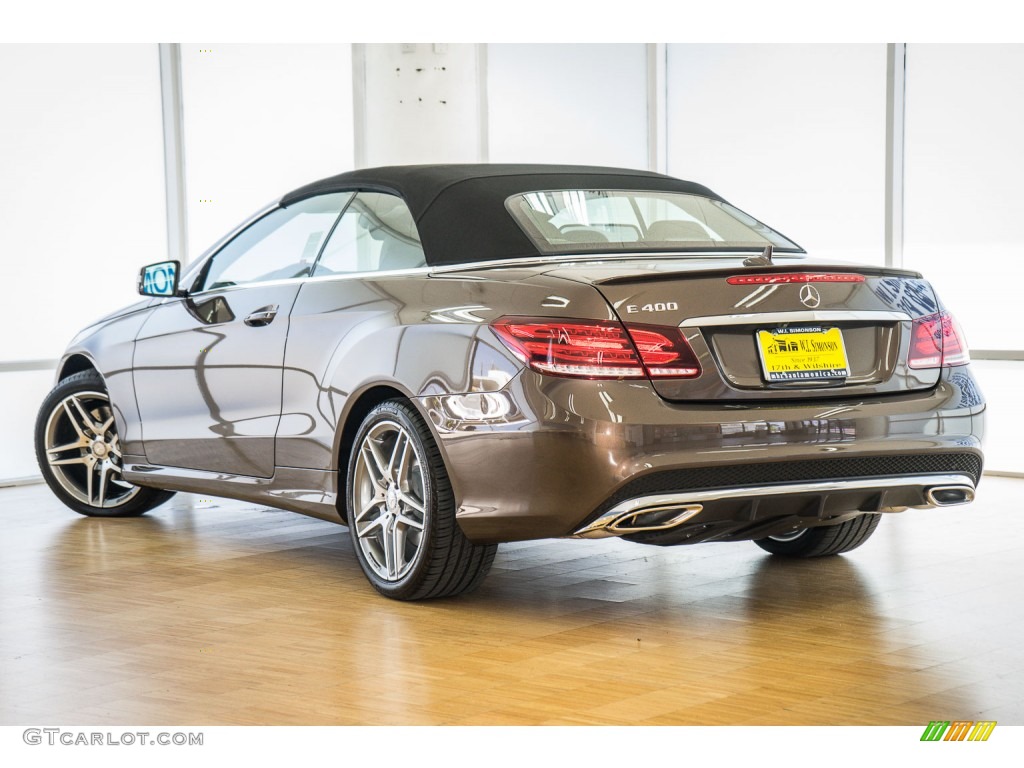 2016 E 400 Cabriolet - Dolomite Brown Metallic / Espresso Brown/Black photo #3