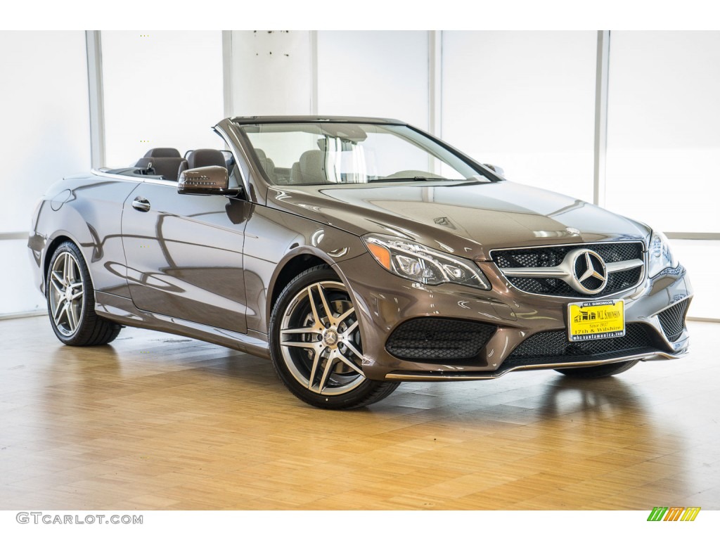 2016 E 400 Cabriolet - Dolomite Brown Metallic / Espresso Brown/Black photo #12