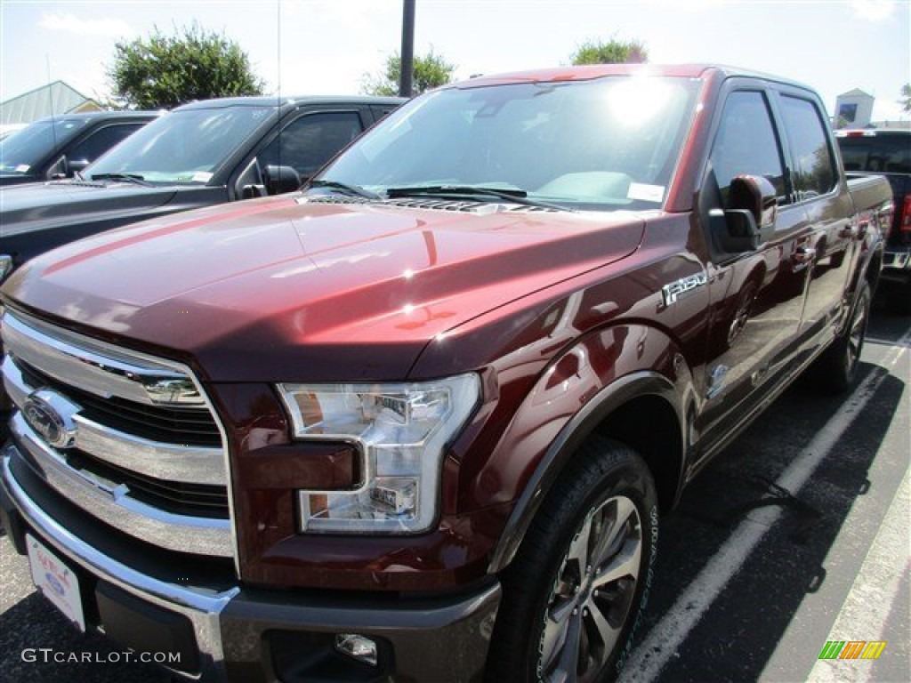 2015 F150 King Ranch SuperCrew 4x4 - Bronze Fire Metallic / King Ranch Java/Mesa photo #2