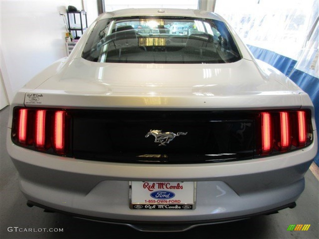2015 Mustang EcoBoost Premium Coupe - Ingot Silver Metallic / Ebony photo #5
