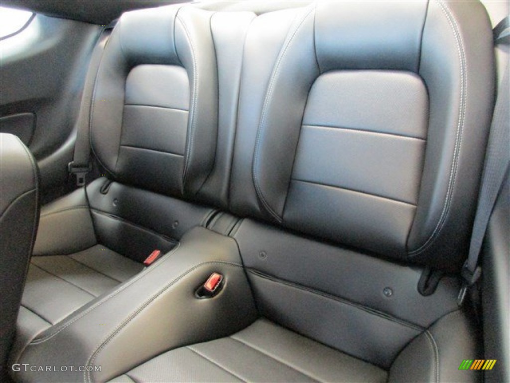 2015 Mustang EcoBoost Premium Coupe - Ingot Silver Metallic / Ebony photo #9