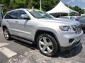 2011 Bright Silver Metallic Jeep Grand Cherokee Overland 4x4  photo #6