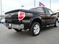 2009 Black Ford F150 Lariat SuperCab 4x4  photo #3