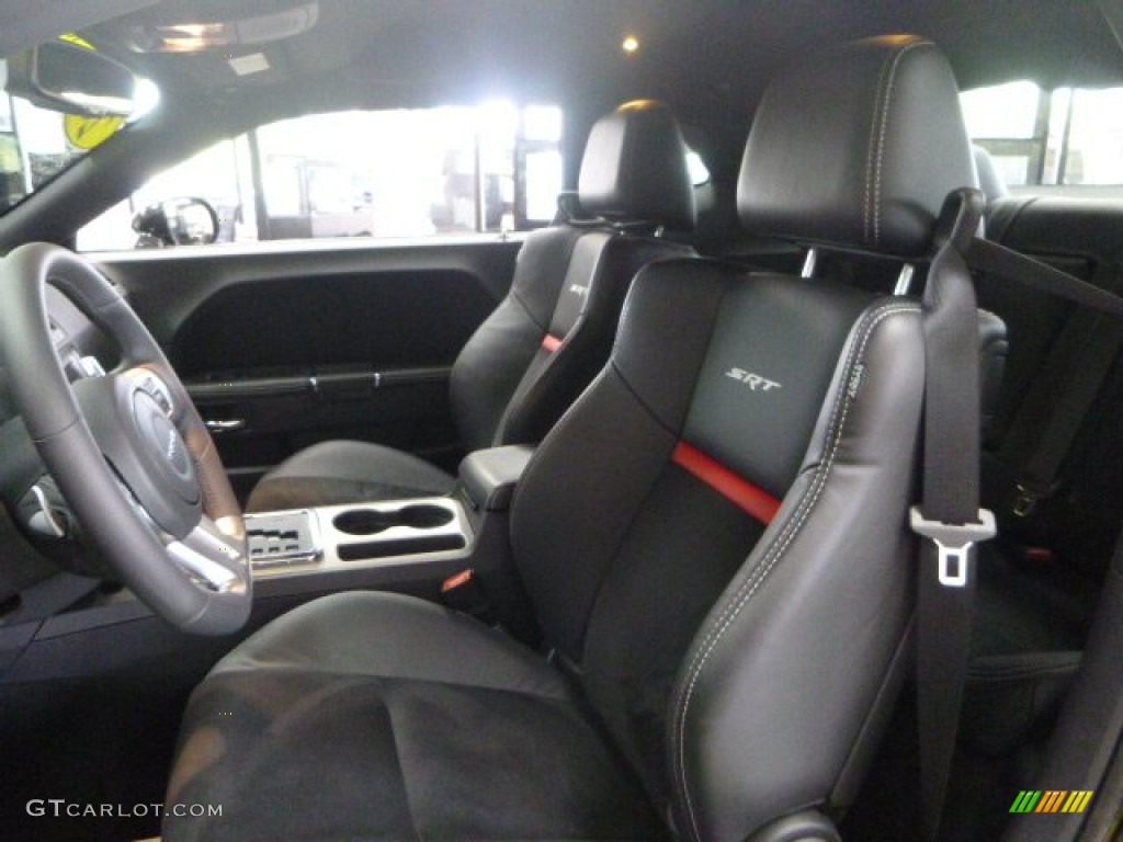 2014 Challenger SRT8 392 - Phantom Black Tri-Coat Pearl / Dark Slate Gray photo #14