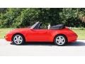 1995 Guards Red Porsche 911 Carrera Cabriolet  photo #15