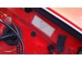  1995 911 Carrera Cabriolet Guards Red Color Code G1