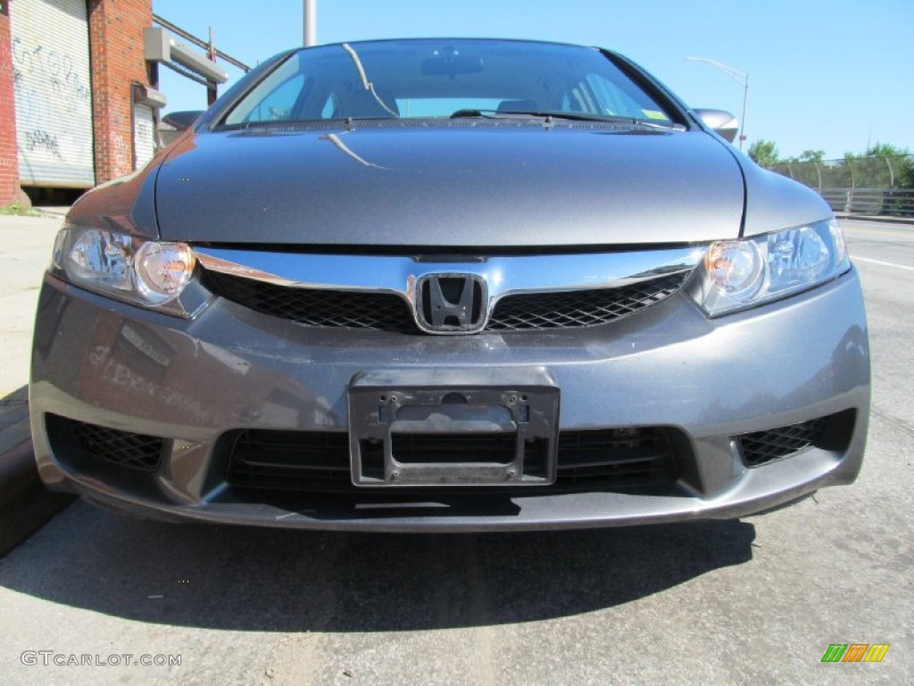2010 Polished Metal Metallic Honda Civic Hybrid Sedan 105817320 Photo