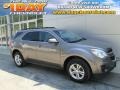 Mocha Steel Metallic 2010 Chevrolet Equinox LT