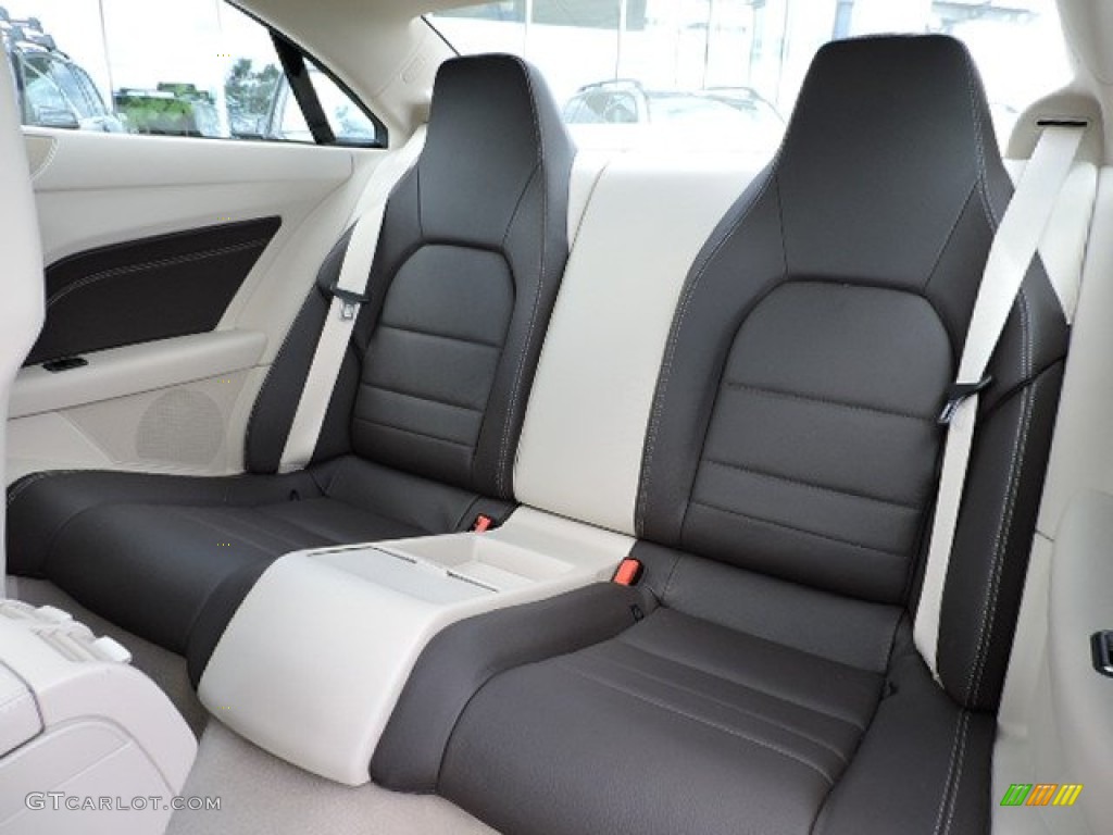 Espresso Brown/Silk Beige Interior 2016 Mercedes-Benz E 400 4Matic Coupe Photo #105825343