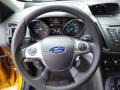 Charcoal Black 2016 Ford Escape SE 4WD Steering Wheel