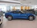 2016 Laguna Blue Metallic Chevrolet Corvette Stingray Coupe  photo #2