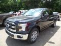 2015 Tuxedo Black Metallic Ford F150 Lariat SuperCrew 4x4  photo #8