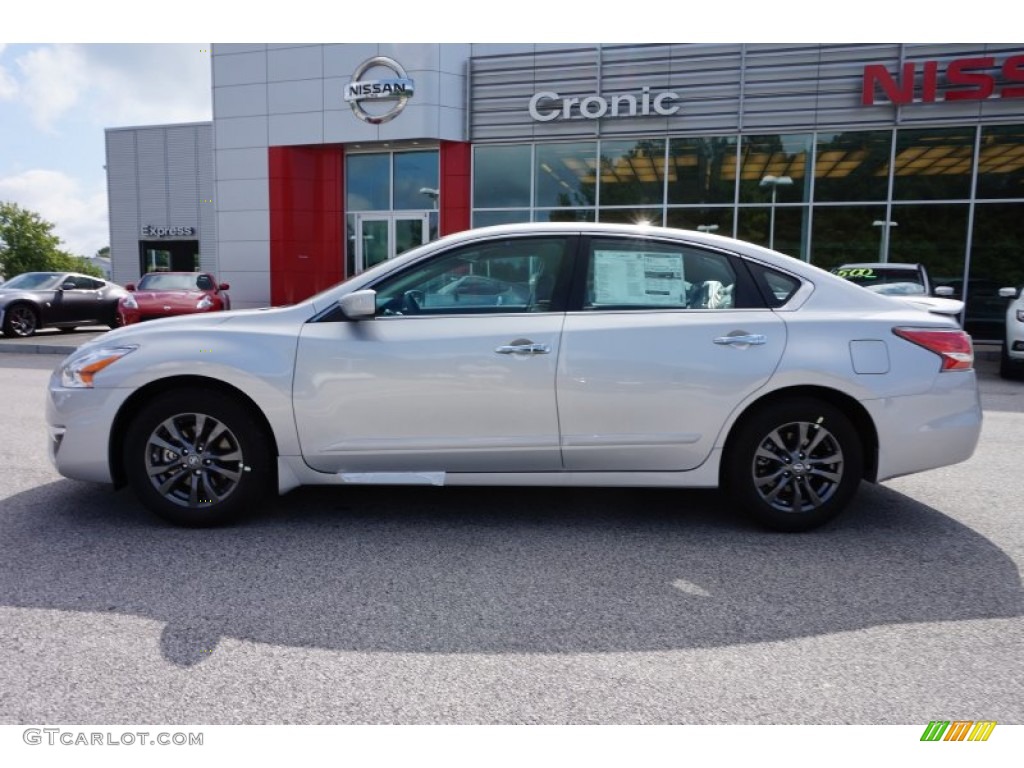 2015 Altima 2.5 S - Brilliant Silver / Charcoal photo #2