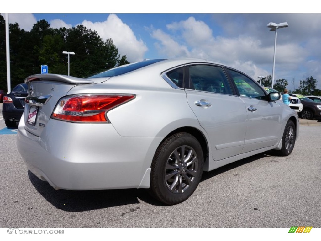 2015 Altima 2.5 S - Brilliant Silver / Charcoal photo #5