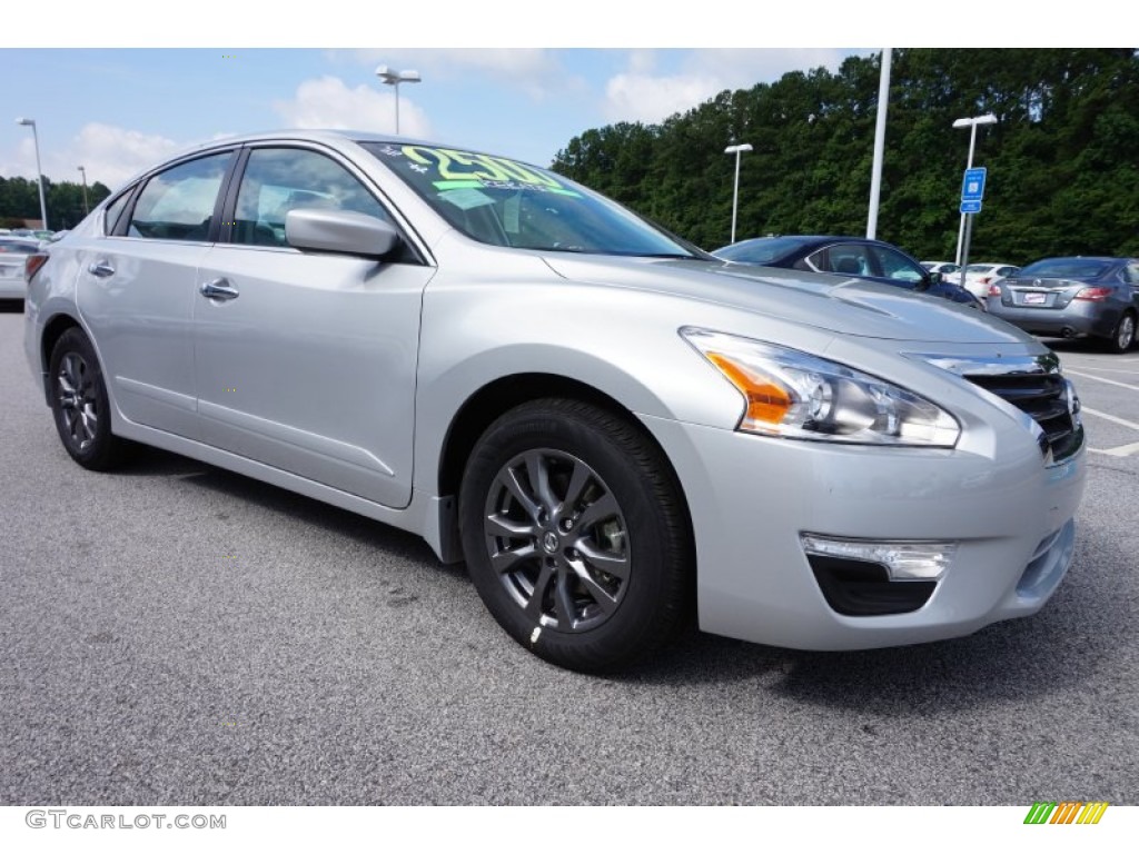 2015 Altima 2.5 S - Brilliant Silver / Charcoal photo #7