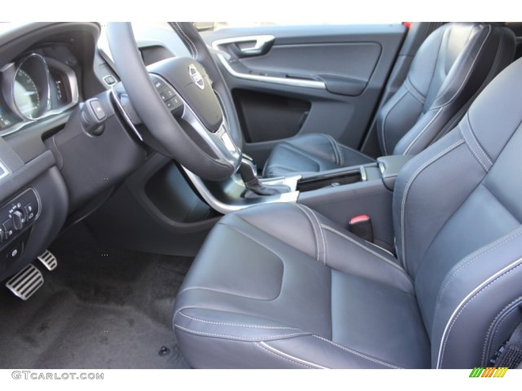 Off-Black Interior 2016 Volvo XC60 T6 AWD R-Design Photo #105830098