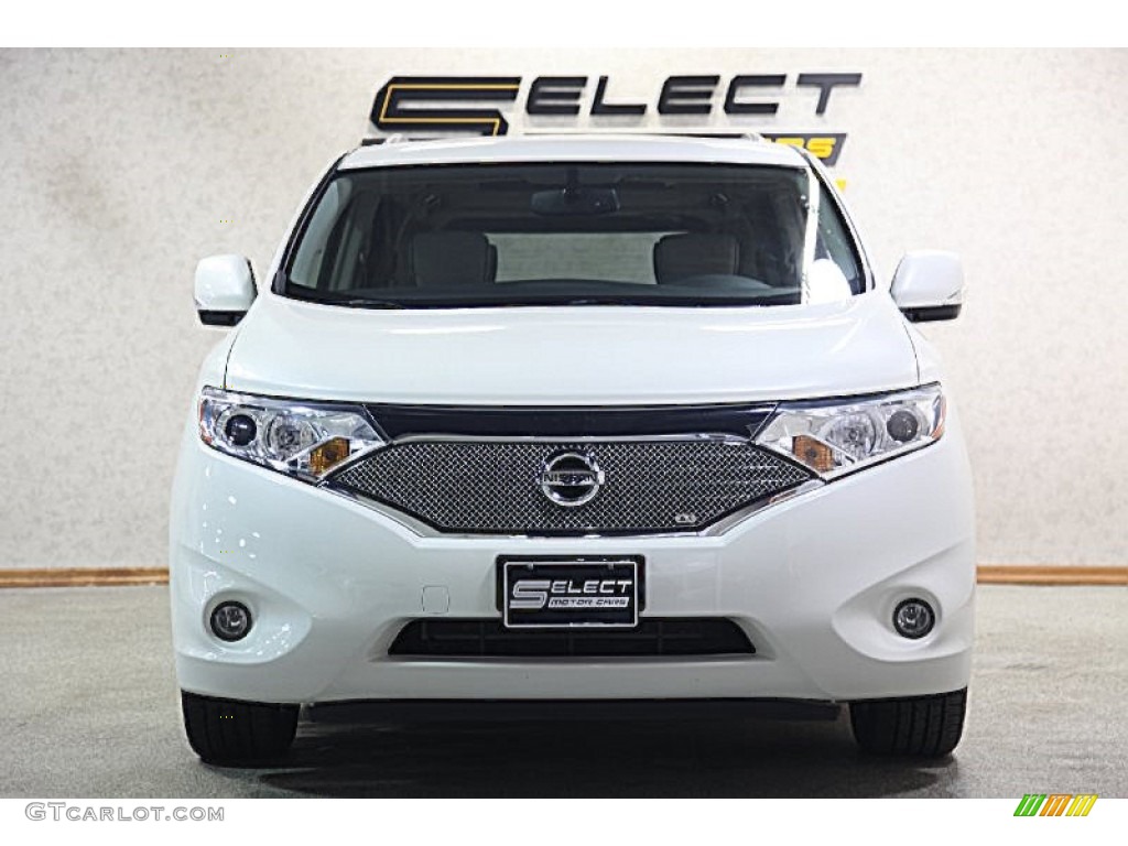 2012 Quest 3.5 SL - Pearl White / Beige photo #2
