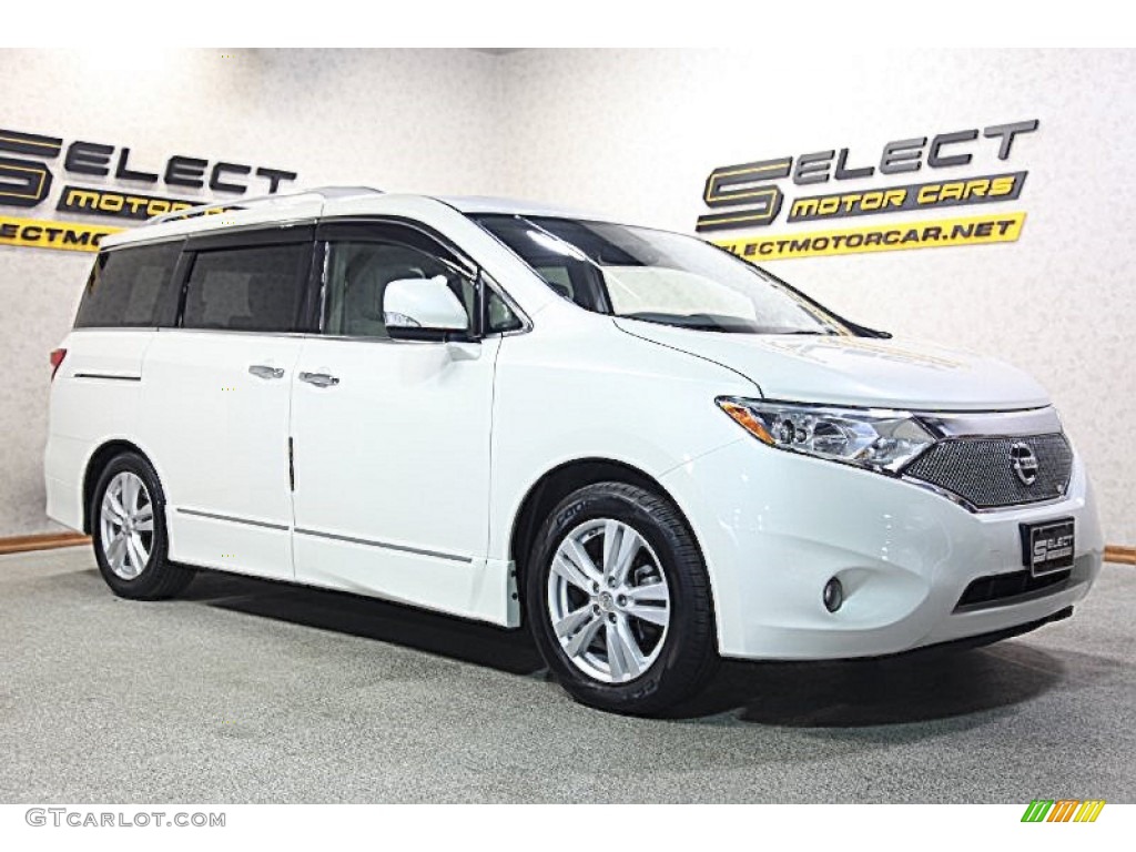 2012 Quest 3.5 SL - Pearl White / Beige photo #3