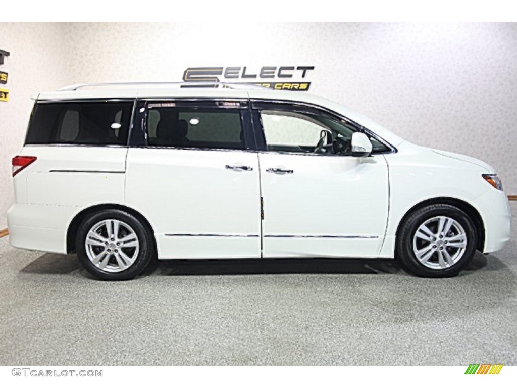2012 Quest 3.5 SL - Pearl White / Beige photo #4