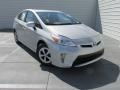 2015 Classic Silver Metallic Toyota Prius Three Hybrid  photo #2