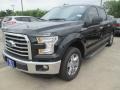 2015 Tuxedo Black Metallic Ford F150 XLT SuperCrew  photo #8